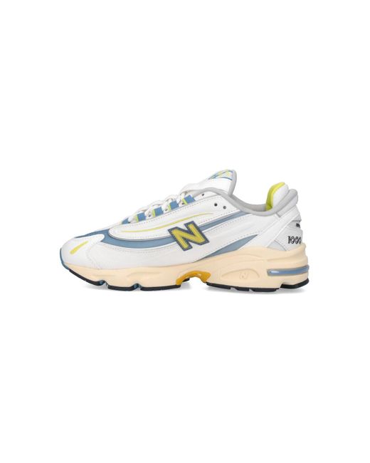 New Balance White Sneakers Leather