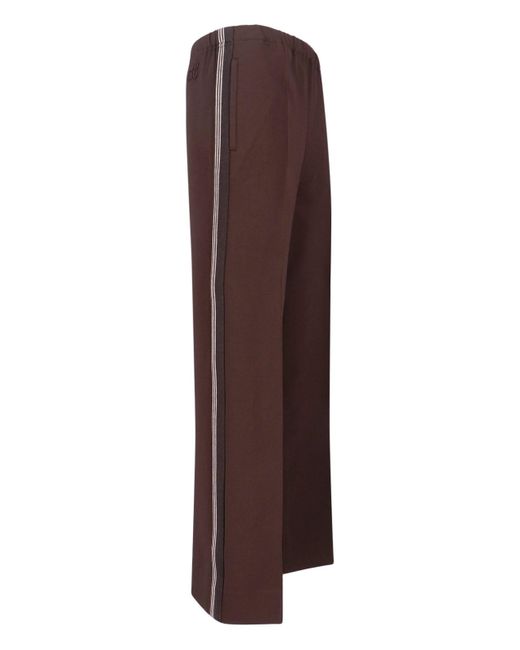 Miu Miu Brown Fabric Stitch Knit Pants