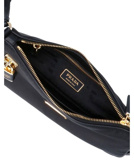Prada Black Small Logo Shoulder Bag