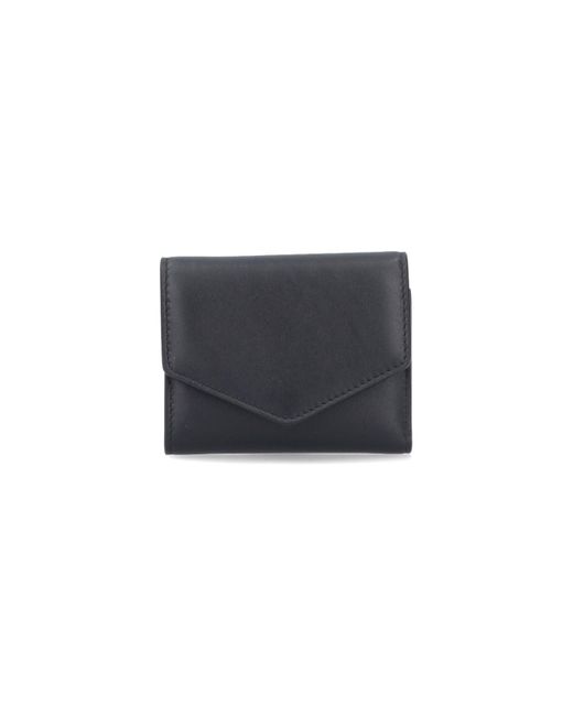 Maison Margiela Black Leather Wallet