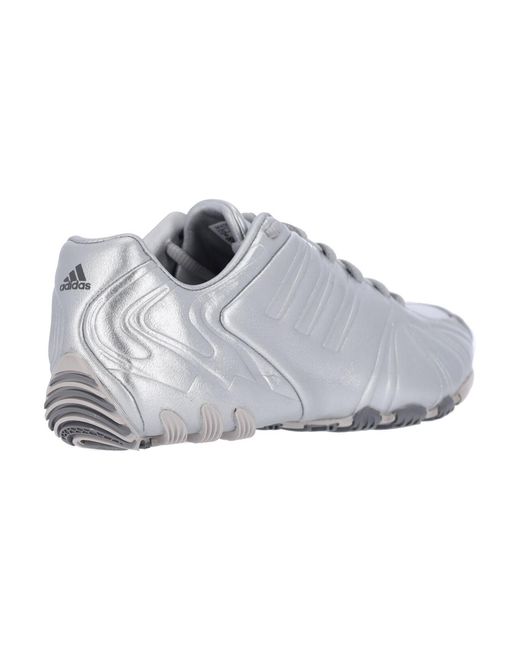 Adidas Metallic Leather & Rubber Sneakers