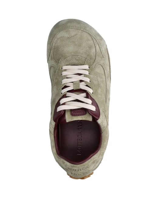 Bottega Veneta Green Sneakers "Orbit Flash"
