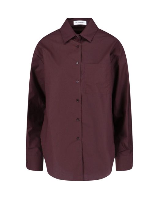 Frankie Shop Purple 'Lui' Shirt