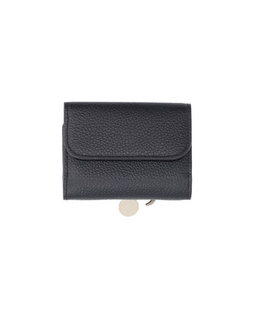 Chloé Black Style Mini Calf Leather Flap Wallet For
