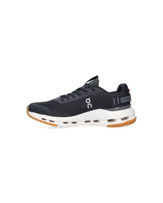 On Shoes Blue Sneakers "Cloudnova Form 2" for men