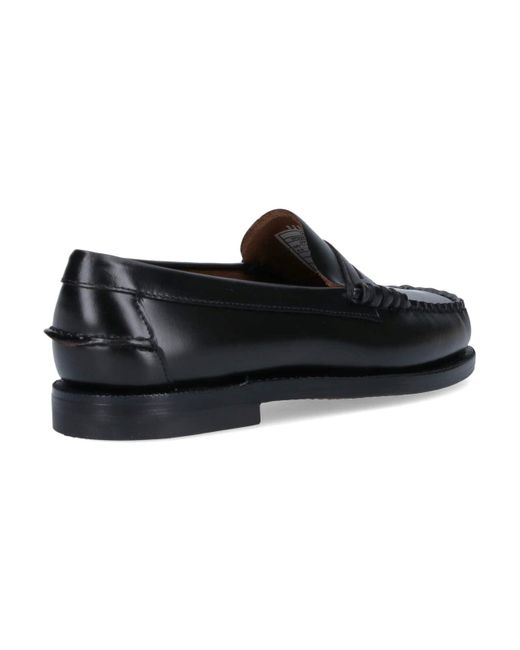 Sebago Black Loafers "Dan"