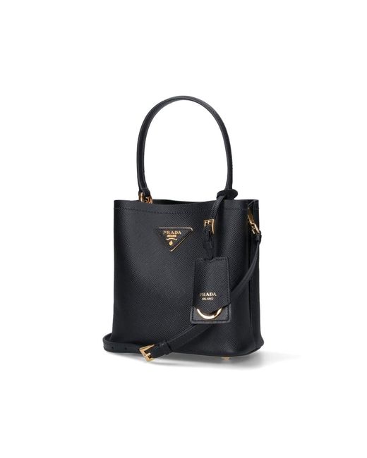 Prada Black "Panier" Bucket Bag
