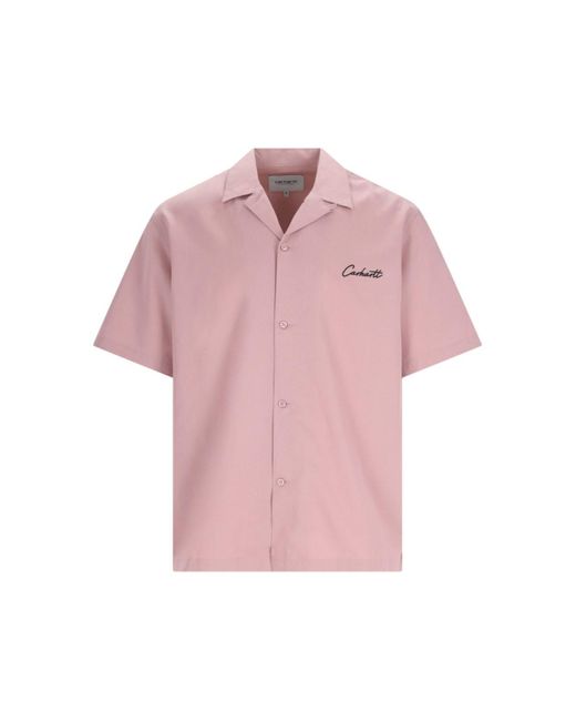 Carhartt Pink 'delray' Shirt