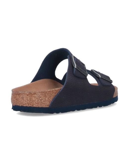 Birkenstock Blue Birko-Flor Sandals "Arizona" for men