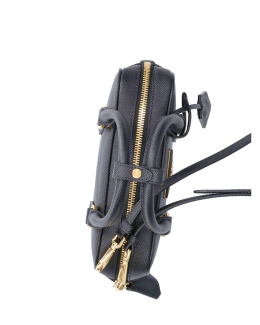Prada Black Handbag Logo