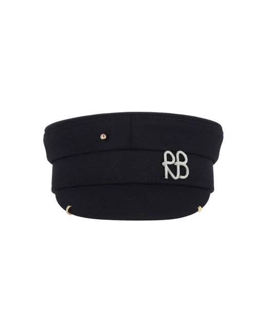 Cappello "Pierced Baker Boy" di Ruslan Baginskiy in Black