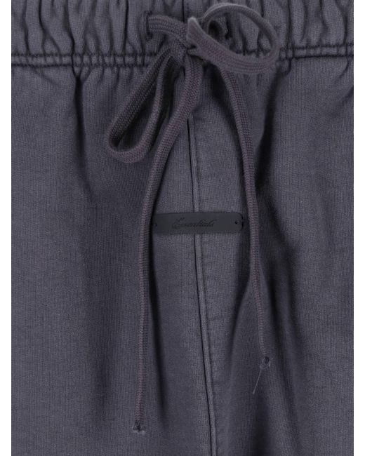 Fear Of God Blue Sweatpants “Kids Signature” for men