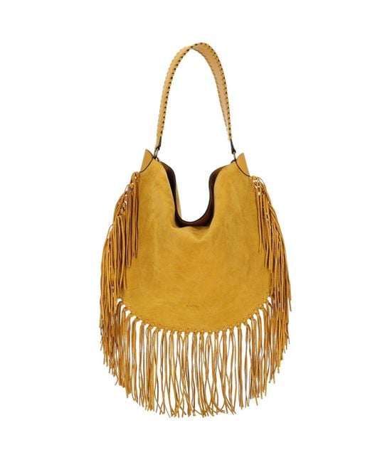 Isabel Marant Metallic Bags Main Material: Calfskin Suede