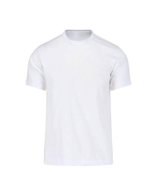 Comme des Garçons White Basic T-Shirt for men