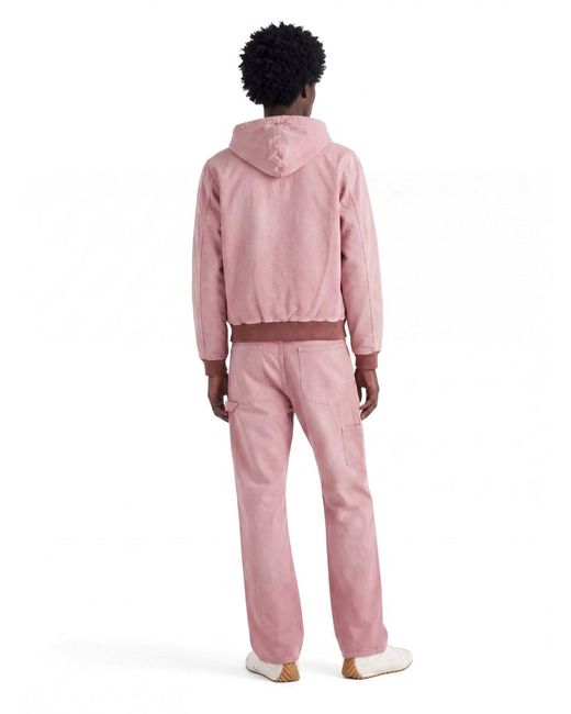 Auralee Pink Denim Jacket for men