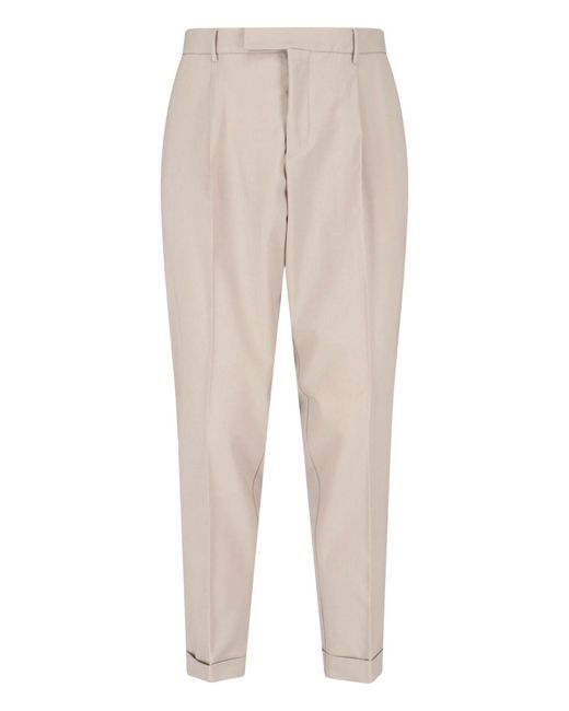 Cruna Natural Tailored Trousers for men