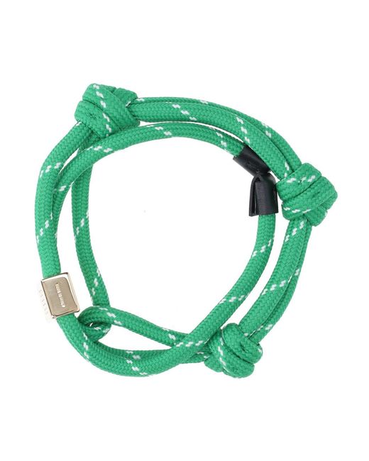 Miu Miu Green Logo Bracelet