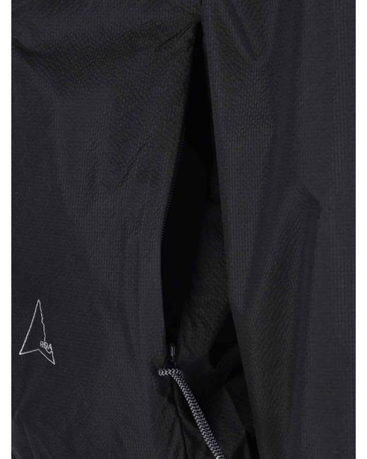 Roa Black 'Hue Packable Wind' Jacket for men
