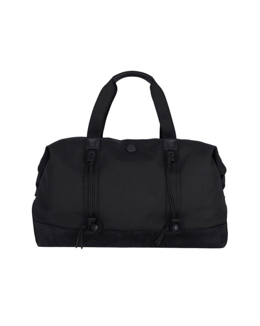 Borsone Tech Logo di Moncler in Black da Uomo