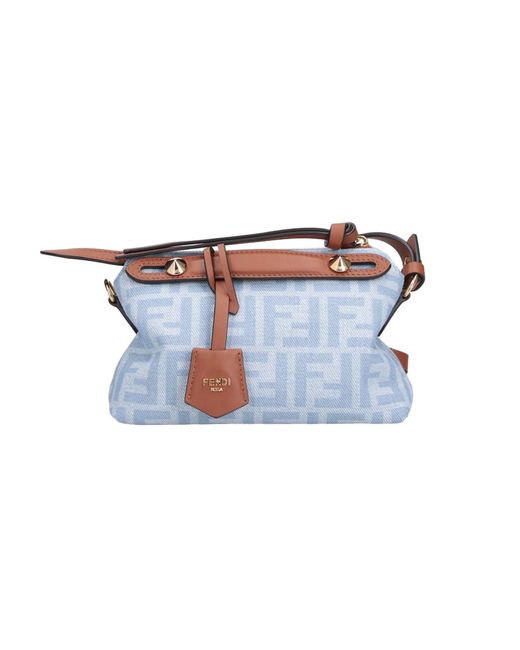 Fendi White Mini Shoulder Bag "By The Way Soft"