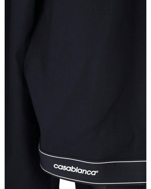 Casablanca Blue 100% Virgin Wool Jacket for men