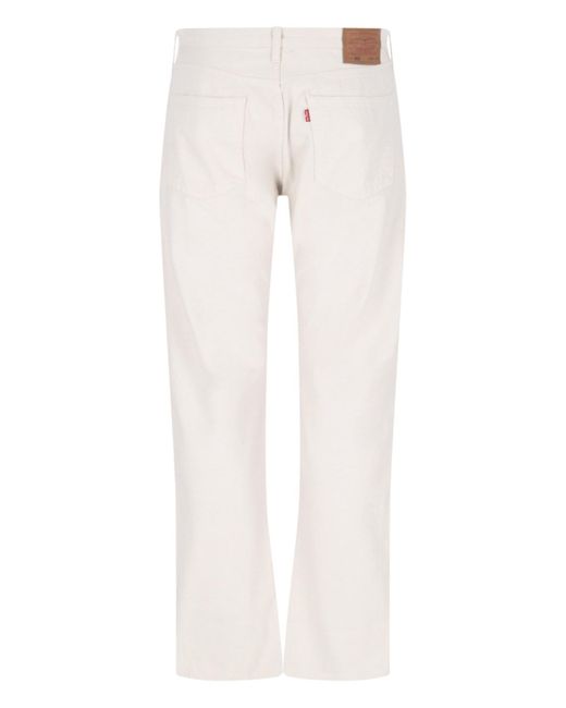 Levi's Strauss White '501 My Candy' Jeans for men