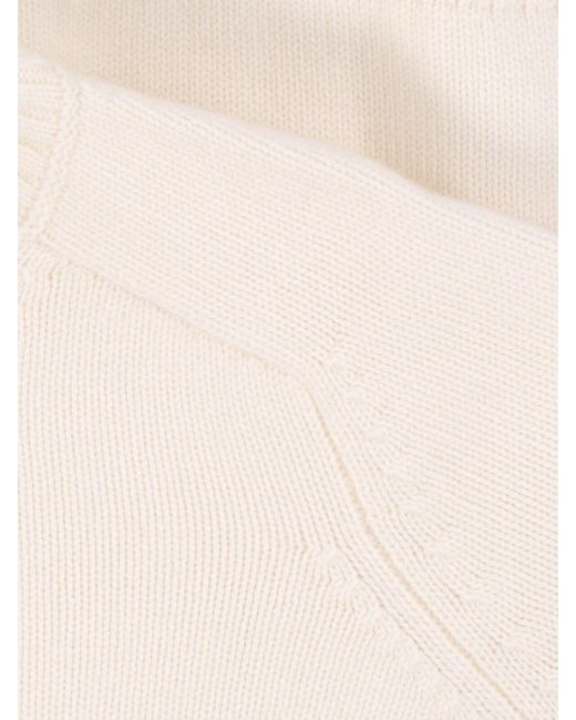 Loro Piana White 'Parksville' Sweater