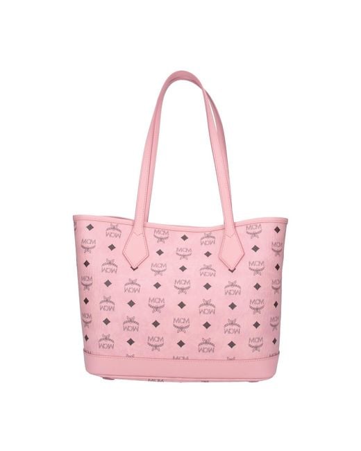 MCM Pink Tote Bag "Liz"