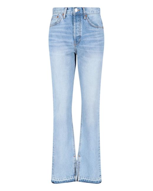 Re/done Blue Bootcut Jeans