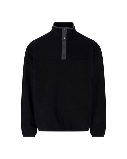 The Row Black Turtleneck Sweatshirt "Maury" for men