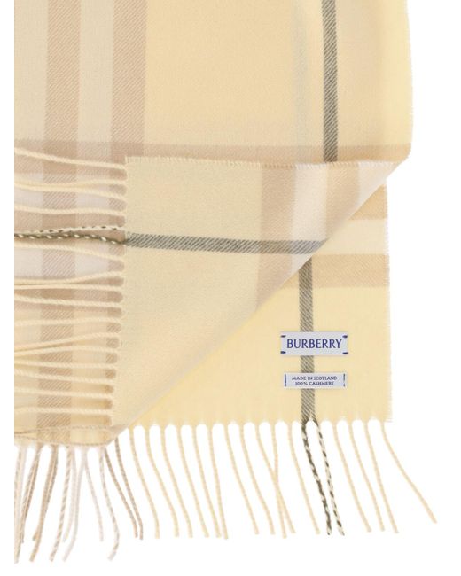 Burberry Metallic Scarfs Cashmere