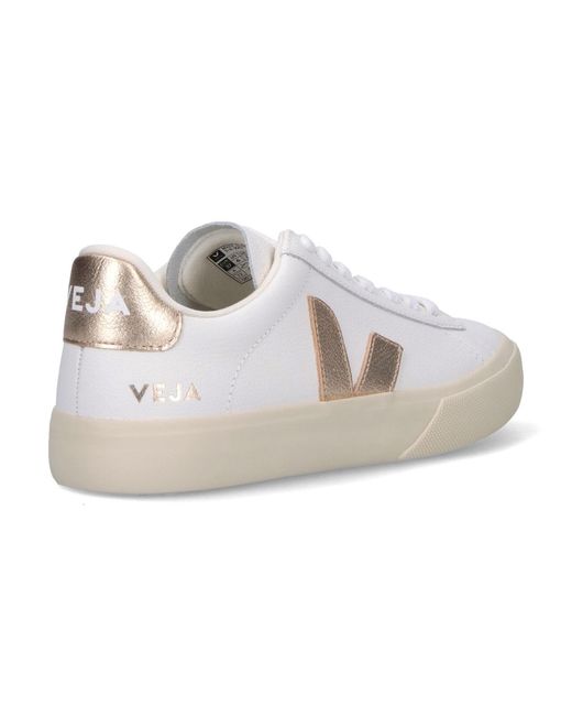 Veja White Campo Sneakers