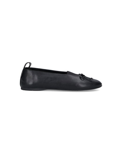 Miu Miu Black 'Élan' Ballet Flats
