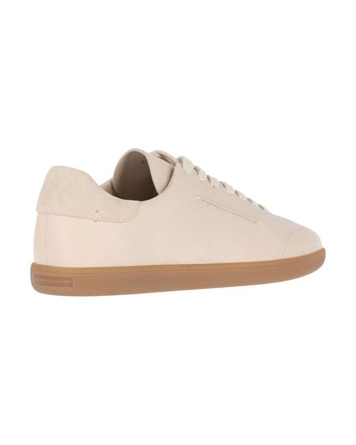 Zegna White Sneakers "232" for men
