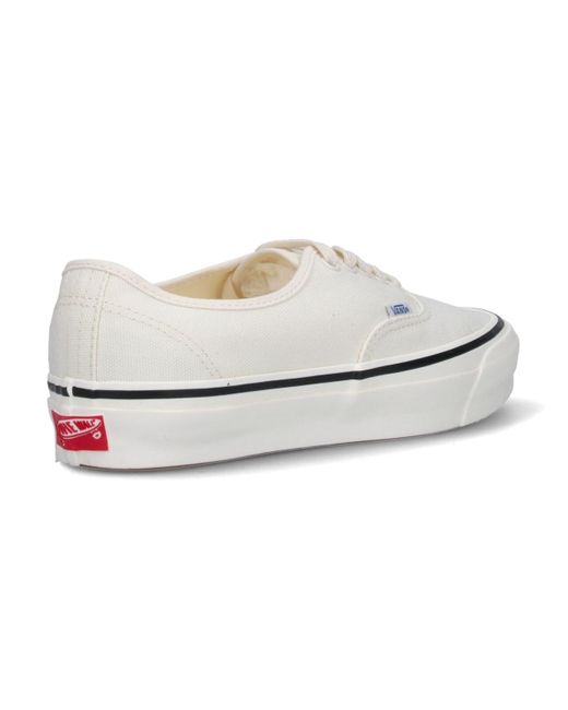 Vans White Premium "Authentic 44" Sneakers for men