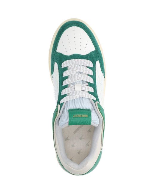 MOA Green 'squad' Sneakers for men