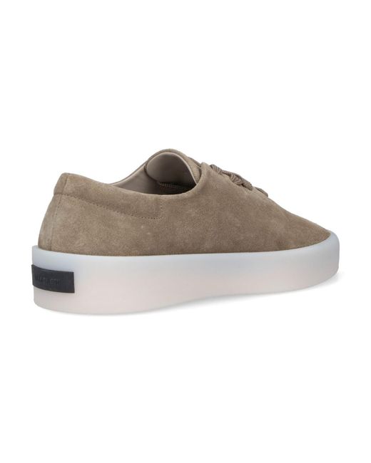 Fear Of God Multicolor Suede Low-Top Sneakers With Rounded Toe for men