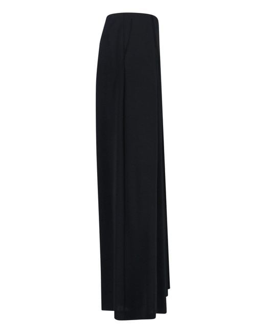 Max Mara Black Virgin Wool Pants