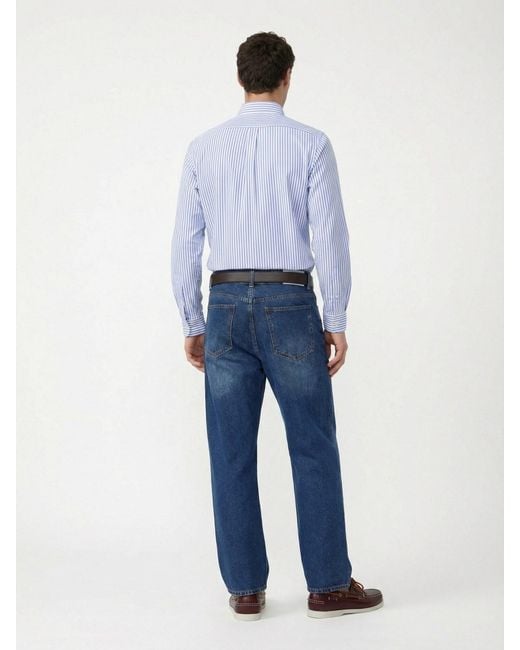 DUNST Blue Loose Jeans for men