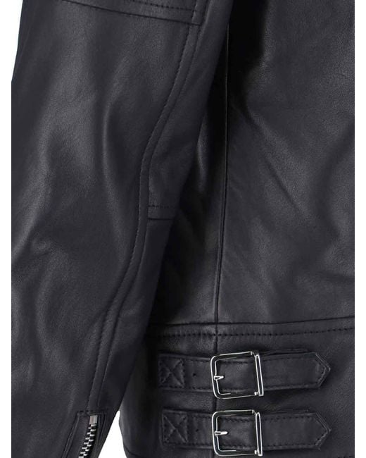 DSquared² Black 'Biker' Jacket for men