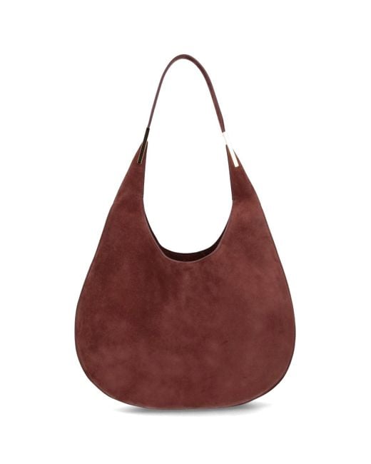 SAVETTE Brown 'Florence' Medium Hobo Bag