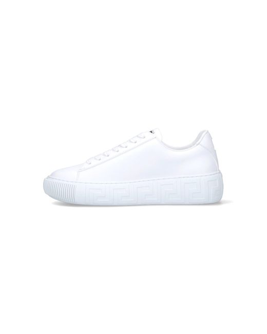 Versace White "greca" Sneakers