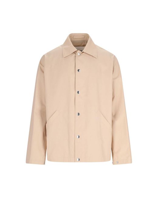 Jil Sander Natural Logo Jacket for men