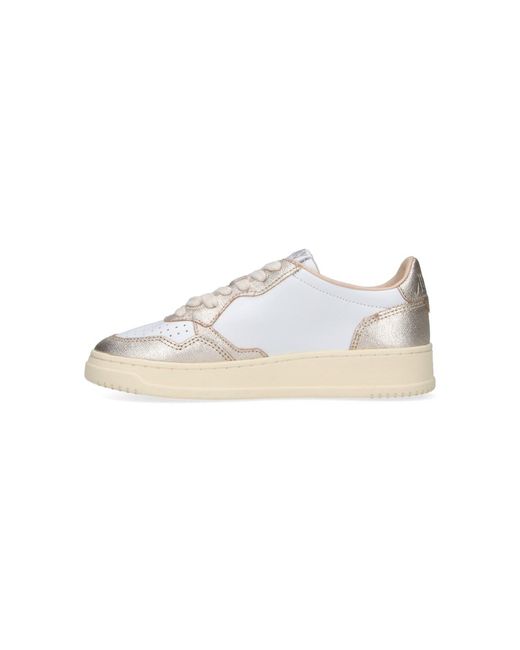 Autry White Sneakers Upper: Cow Leather