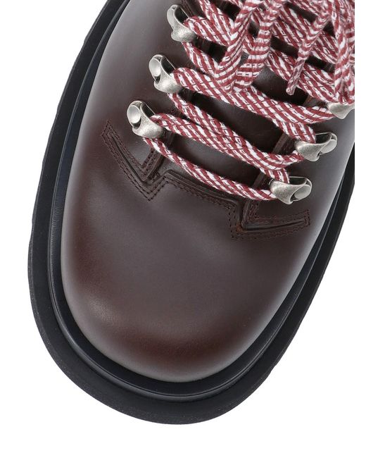 Bottega Veneta Brown 'Lug' Ankle Boots for men
