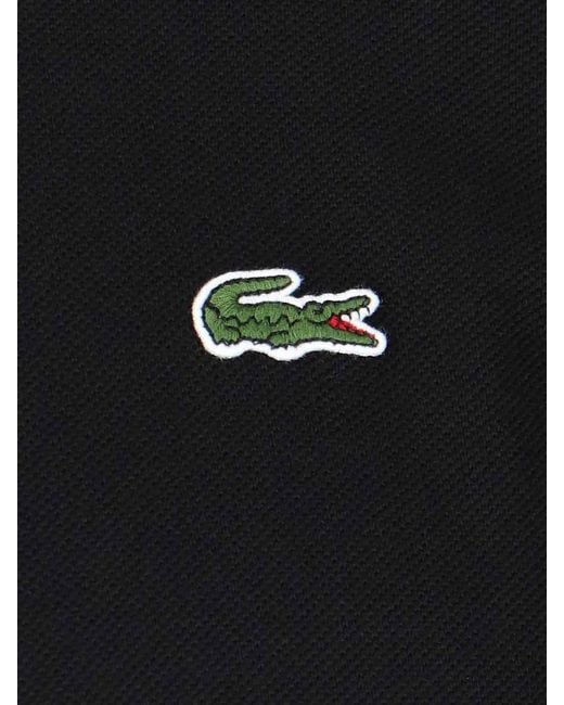 Lacoste Black 'l.12.12' Polo Shirt for men