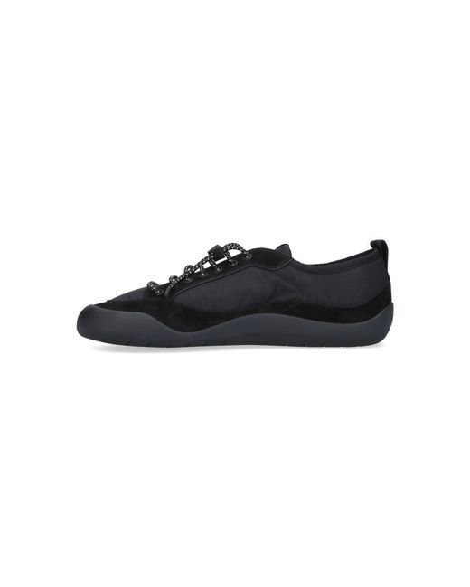 Prada Black "Speedrock" Sneakers for men