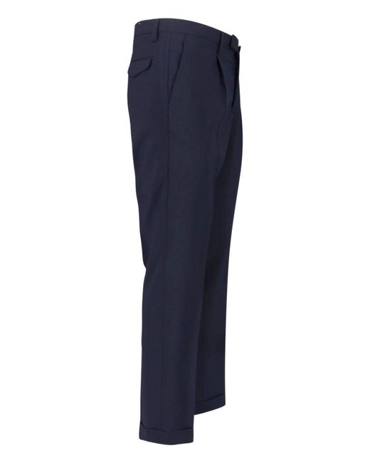 Briglia 1949 Blue Tailored Trousers for men