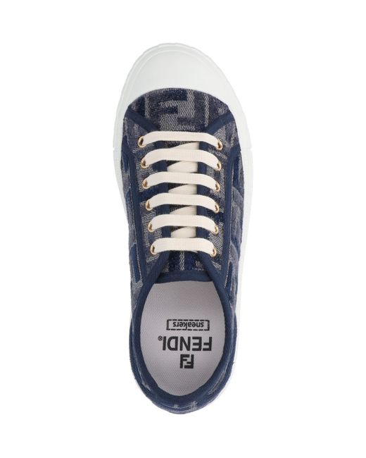 Fendi Blue Sneakers