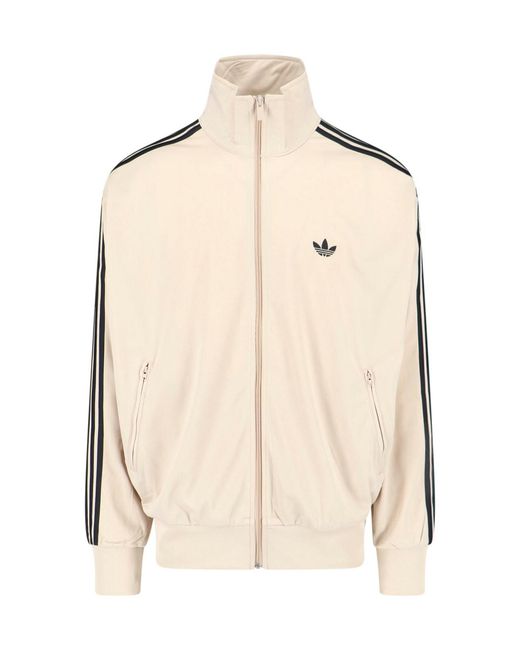 Adidas Natural "Firebird" Sweatshirt for men